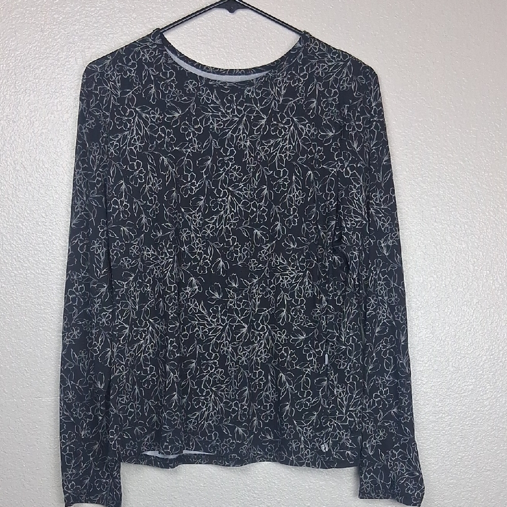 Hang Ten UPF 50+ Womens Long Sleeve Flower Print